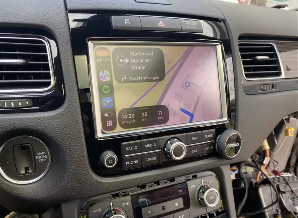 VW Touareg 2011 - 2018 Carplay Android Auto RNS 850