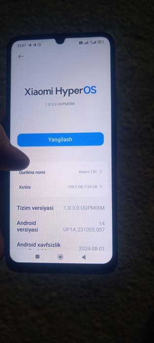 Redmi 13C yangi holatda