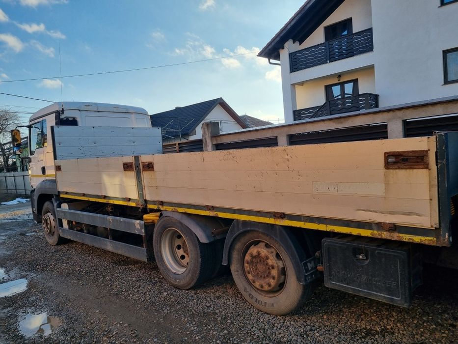 Camion man  TGA 26.350 echipat cu macara  AUTOCAMION
