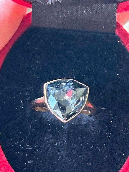Inel Swarovski original , marime 55