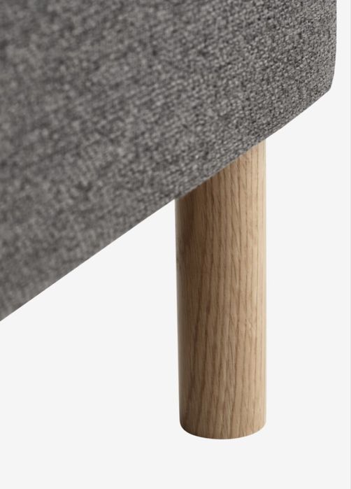 Vând canapea gri închis in formă de U