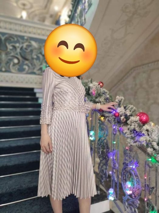 Нежная платя с жемчужины(напишите только Г. Ташкенте]