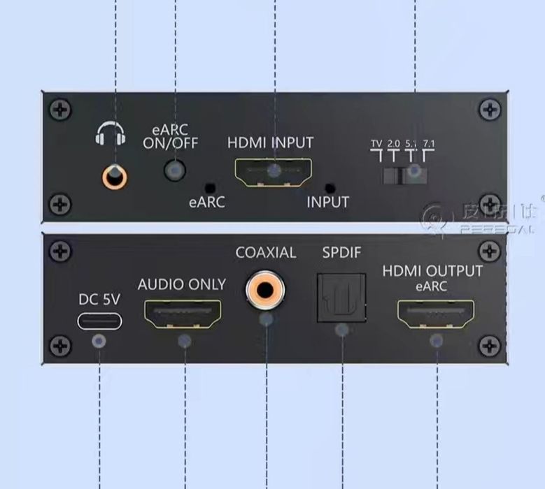 Аудио конвертер 8k  hdmi 2.1