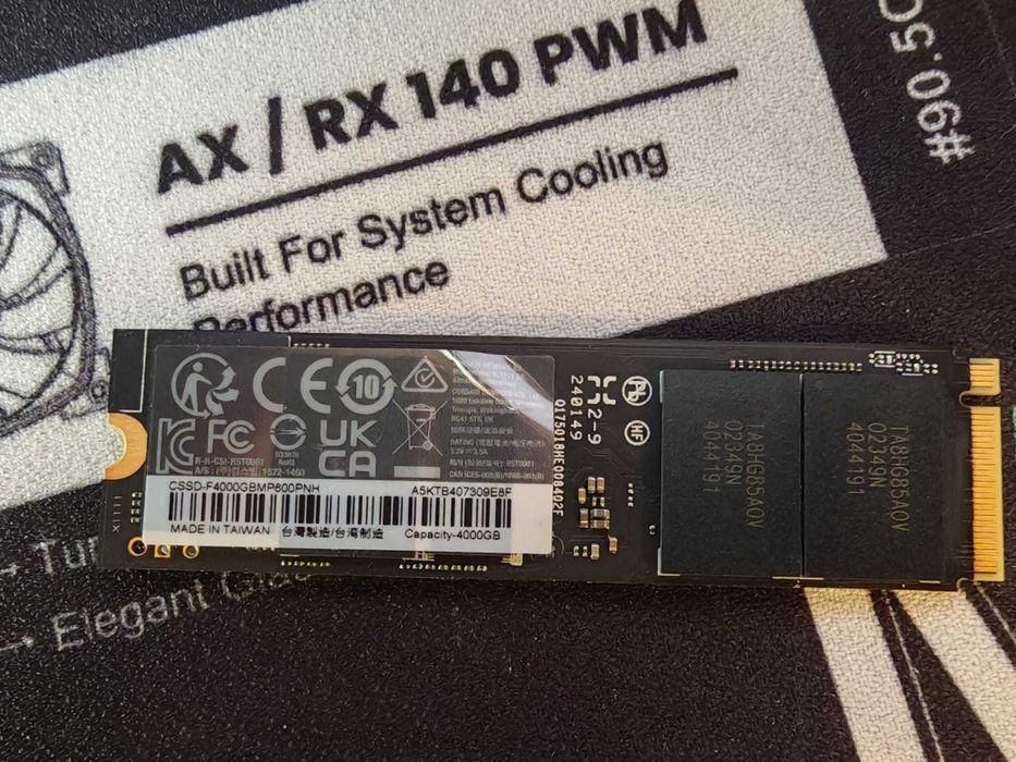 CORSAIR MP600 PRO NH 4TB SSD диск PCIe 4.0 x4, NVMe