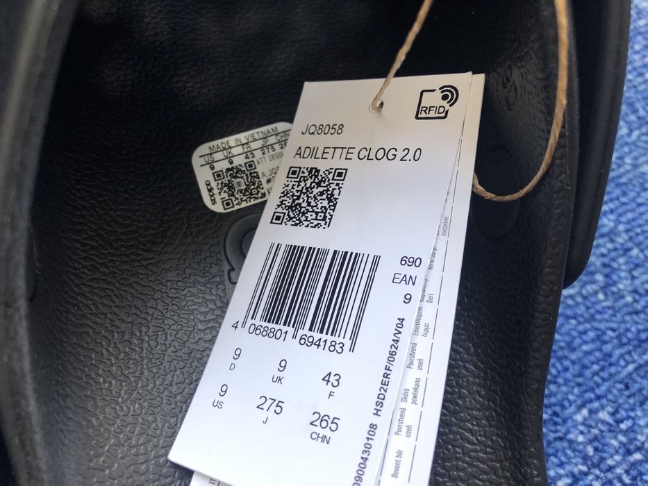 Adidas Adilette Glog 2.0 ОРИГИНАЛНИ чехли/сабо - 43/27,5см