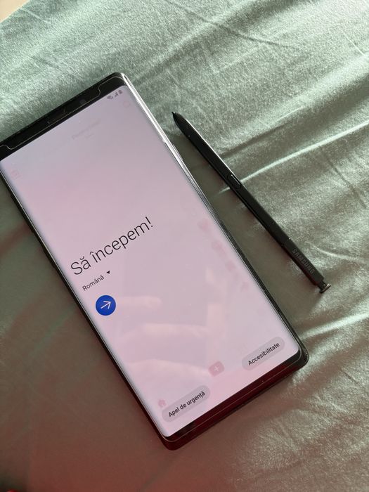 samsung note 9 cu 512 GB plus folie si husa