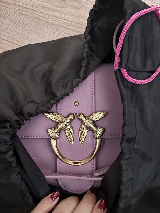 Чанта Pinko розова/лилава