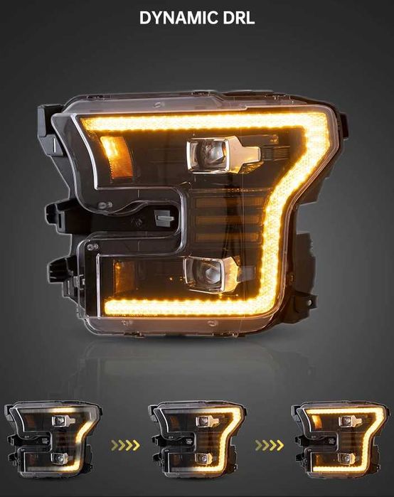 Тунинг Ford F150 LED Фарове 2015-2017
