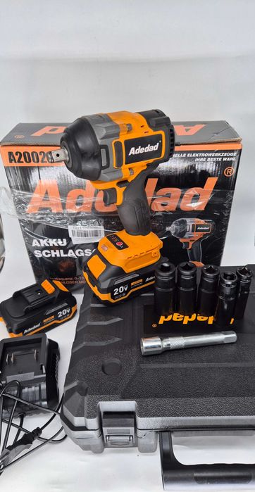 Pistol de Impact Adedad 20V 4.0Ah 1000Nm 2 Baterii -Resigilat/Utilizat