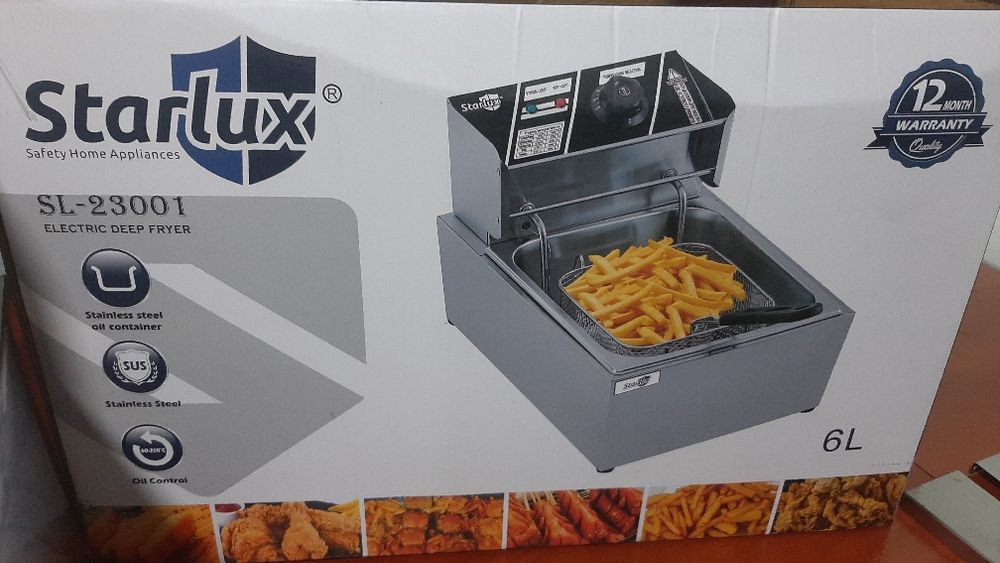 Продам электрогриль, фритюрница  новый