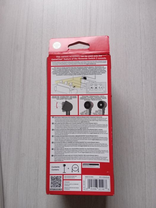 Оригинална Камера за Nintendo Switch 2 (USB-C) – 1080p – Нова