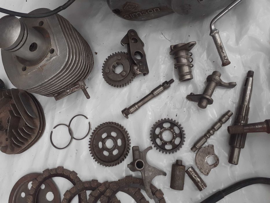 Двигател  от мотор "симсон"