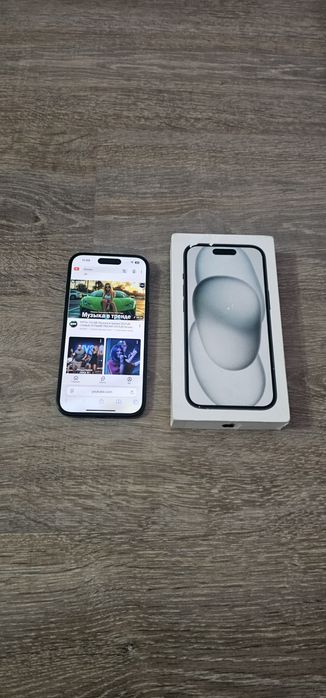 Айфон 15 в отличном состоянии