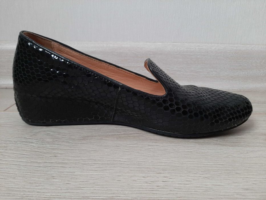 Черные лоферы,40 размер