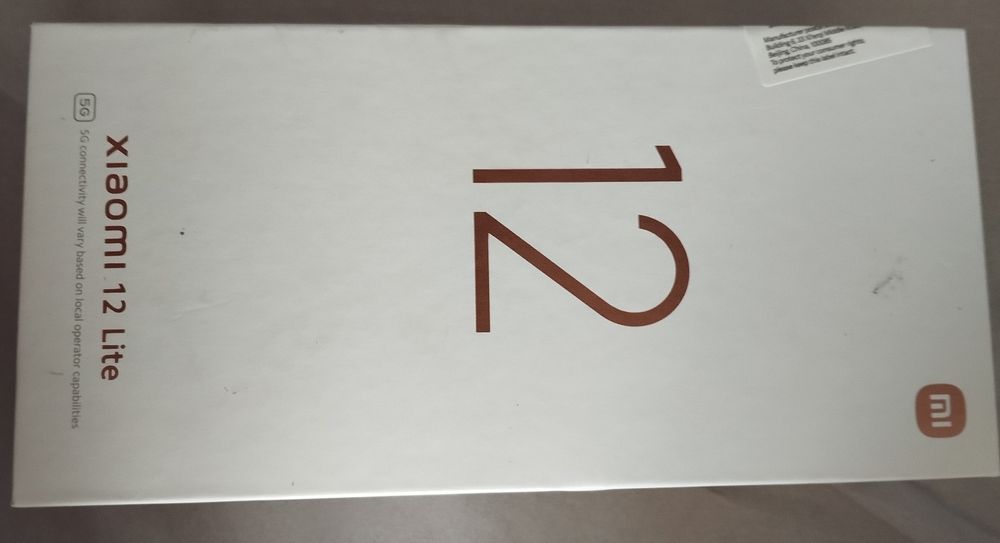 Xiaomi 12 Lite,nou ,8GB RAM 128GB ROM