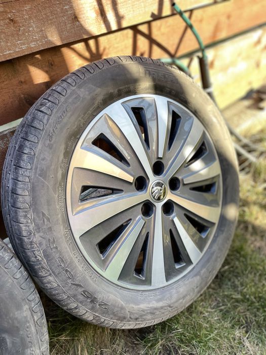 Jante aliaj vara originale skoda , seat, audi , vw 5x112  215 55 R17