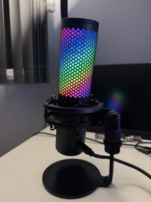 HyperX QuadCast 2 S Настолен геймърски микрофон за стрийминг