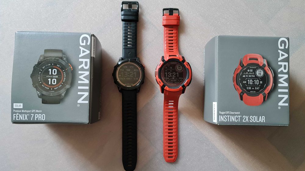 Vand Smartwatch GARMIN Fenix 7 Pro solar si Instinct 2X Solar
