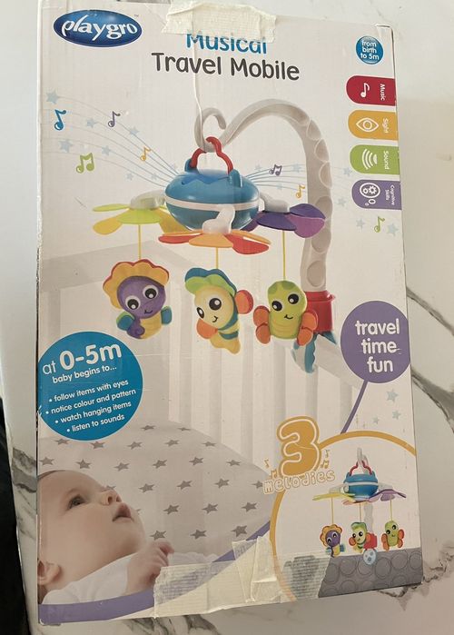 PLAYGRO  Музикална въртележка за легло + подарък