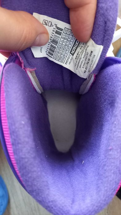 Детски ролери номер 30-32 розови Oxelo play 3