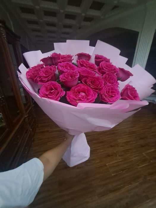 21роза, свежие, шымкеннттт