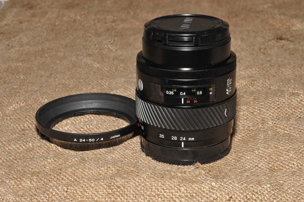 Объектив Minolta AF 24-50mm F4 для Sony A