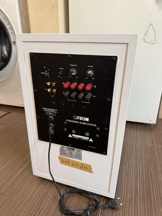 Canton AS25SC 10” Subwoofer Активен