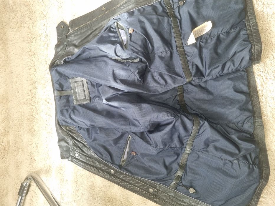 Мъжко кожено яке Massimo dutti