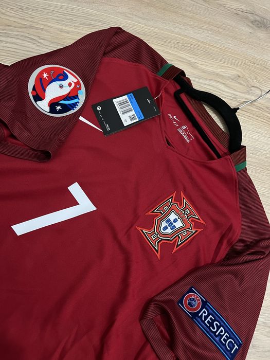 Tricou de fotbal Portugalia nationala cu Ronaldo 7 CR7 marime M