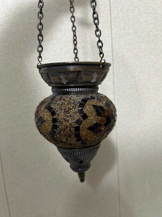 Светильники (люстры) мозаичные