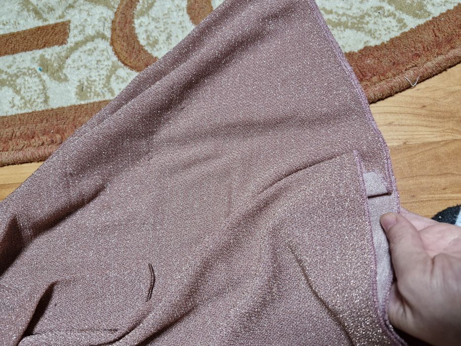 Rochie roz cu sclipici