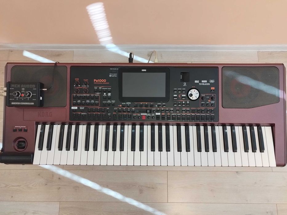 Korg Pa1000 + MCX Ribbon Breath Controller