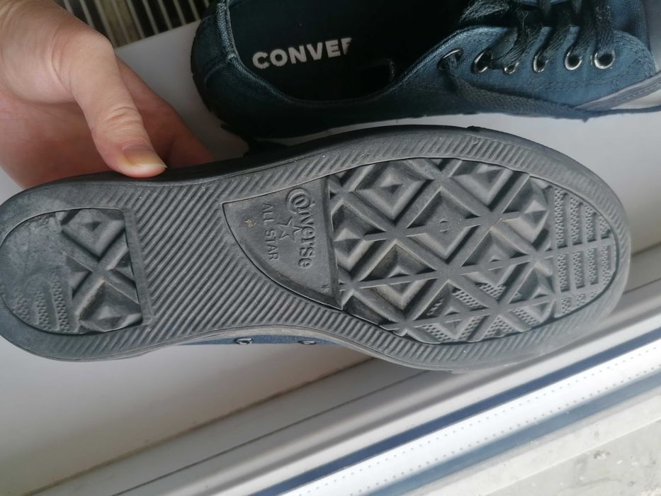 Teniși negri Converse