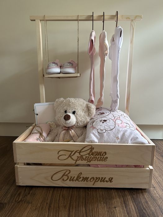 Бебешки гардеробче за кръщене , изписване , подарък