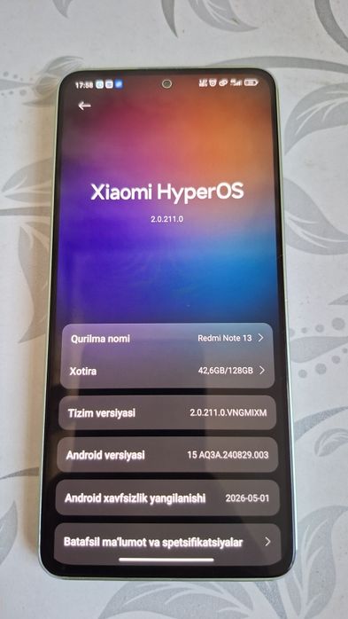 Redmi Note 13 4G.