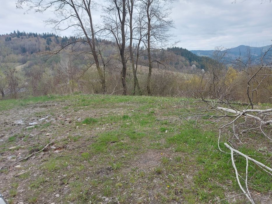 Teren la drumul național în comuna Hangu spre Poiana Largului