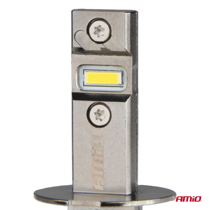 Led автомобилни крушки hybrid серия h3 6000k canbus 60w amio-04113