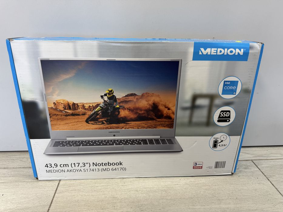 Medion Akoya, S17413, 17.3”, i5-1235U, 512/8Gb, FullBox