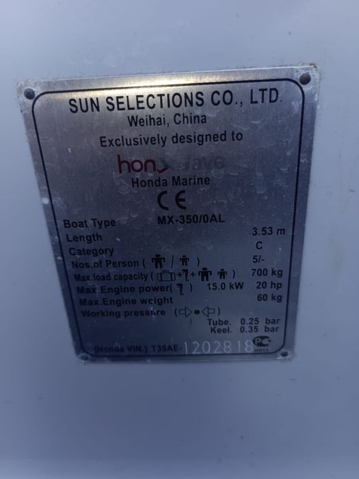Vand barca honda 360+ motor yamaha 5cp+ sonar lowrange elite 7ti