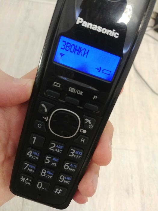 Радиотелефон Panasonic KX-Tg1611 в хорошем состоянии