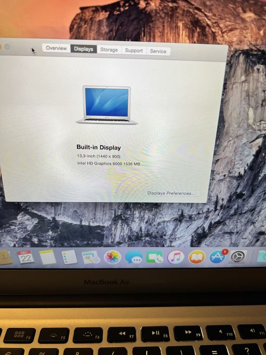 Macbook air early 2015 perfect functional