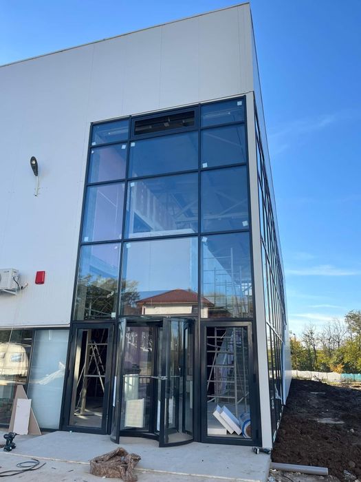 Termopane (uși și ferestre) fatade aluminiu perete cortina