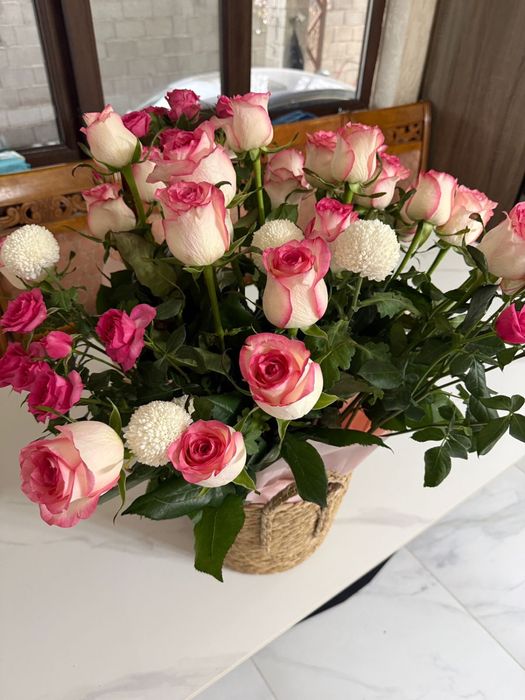 Нежнейший букет в корзине