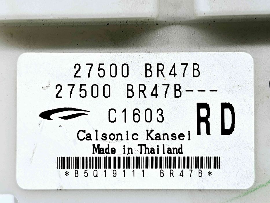 Panou comanda clima Nissan Qashqai [Fabr 2007-2014] 27500BR47B