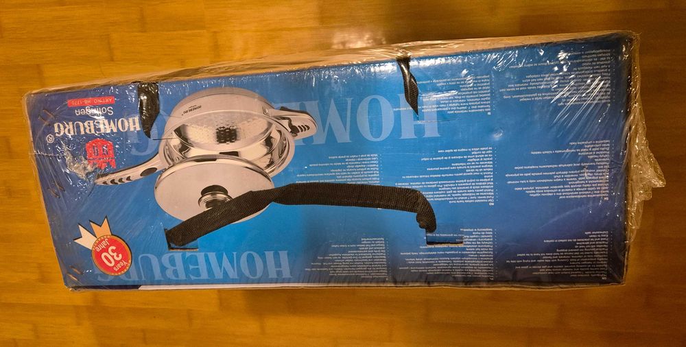 Set NOU oale si tigai INOX 16 piese de gatit Homeburg