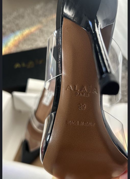 Pantofi Alaia coeur piele naturala pe stoc si pe comanda