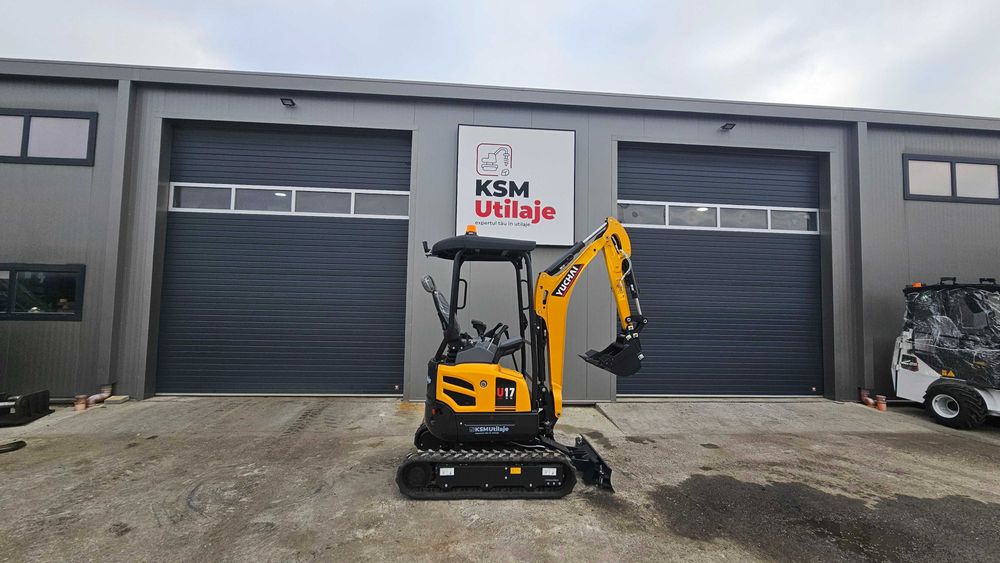 LICHIDARE STOC: Mini Excavator 1.8t Yuchai U17 + Pachet complet inclus | 3 Cupe • 5 Ani Garanție