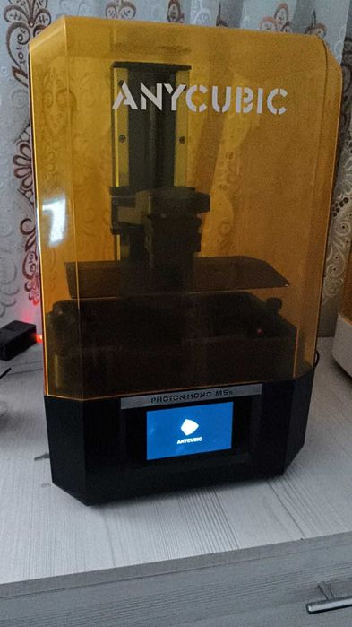 Принтер 3д,  Anycubic photon mono m5s + Wash and Cure 3 Plus