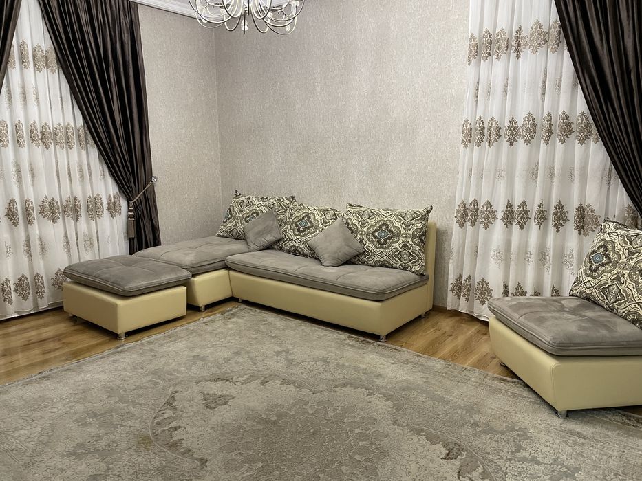 Аренда 2-х комнатная евро квартира в ЖК Parkent Village. (Тенге банк)