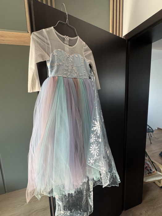 Rochie fetita Elsa Frozen 4 ani